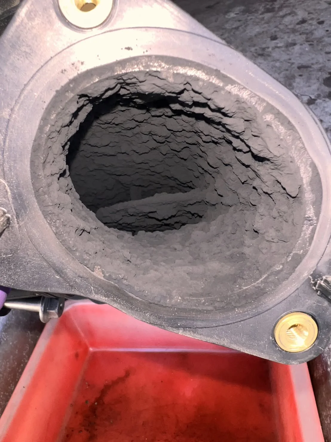 Intake carbon buildup