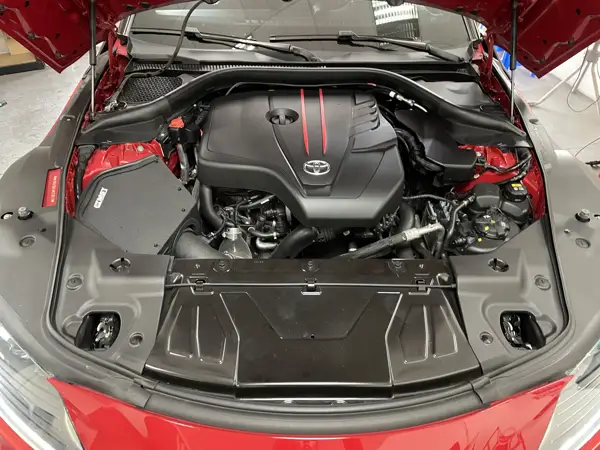 Toyota Supra · Workshop photograph