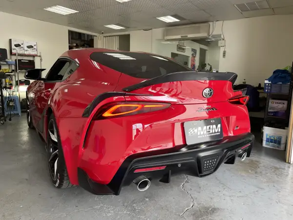 Toyota Supra · Workshop photograph