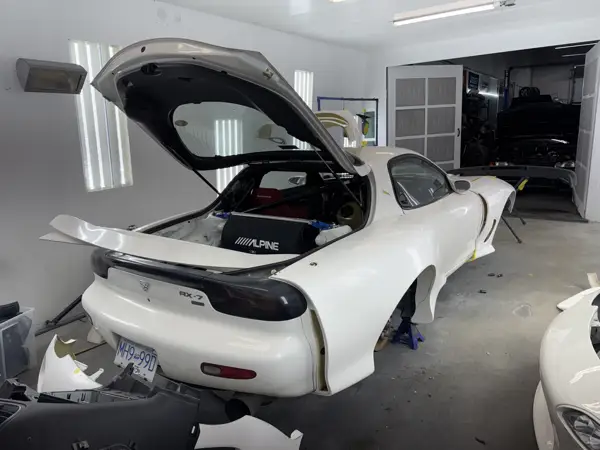 Toyota Supra · Workshop photograph