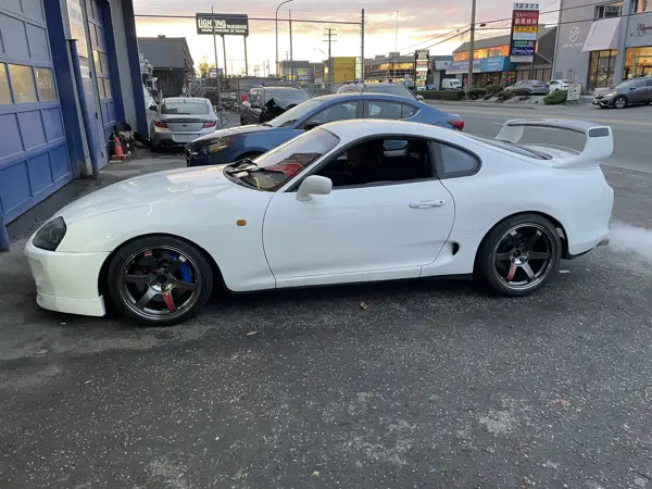 Toyota Supra · Workshop photograph