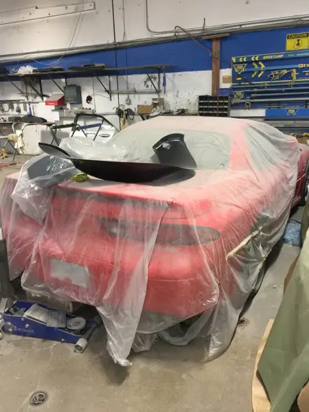 Toyota Supra · Workshop photograph