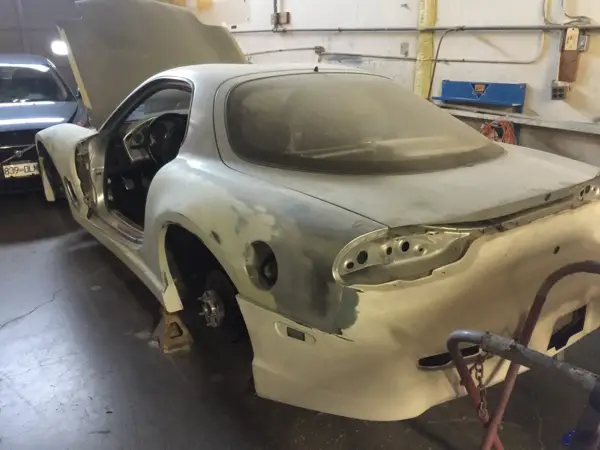 Toyota Supra · Workshop photograph