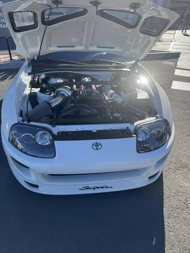 SEMA 2024 · Engine bay display